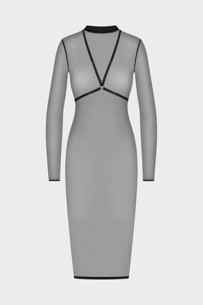 Corps à Corps Midi Dress with Harness