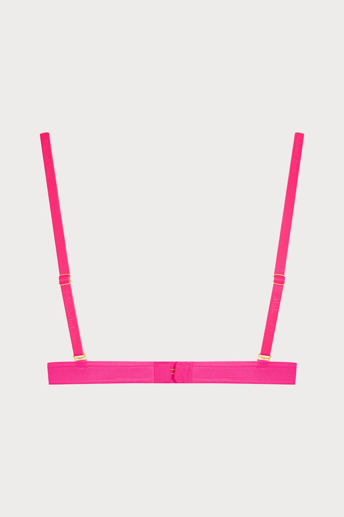 Corps à Corps Triangle Bra Neon Pink