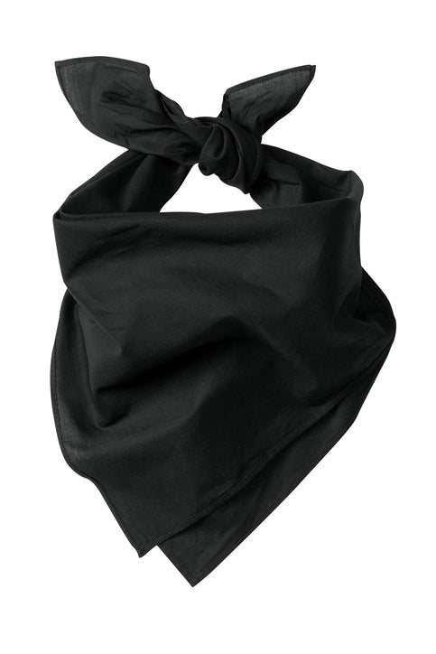 Cotton Bandana with Embroidered Norway Heart