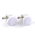 Cufflinks - White Wedding And Business French Fashion Cuff Links