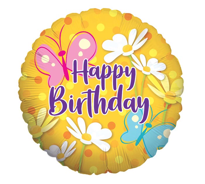 Daisy Birthday Balloon