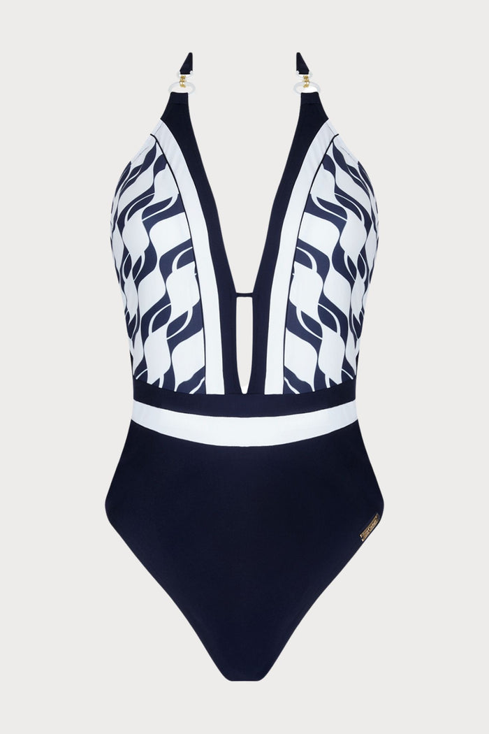 Danse des Vagues Seduction Halter Swimsuit, Size S (UK 10)