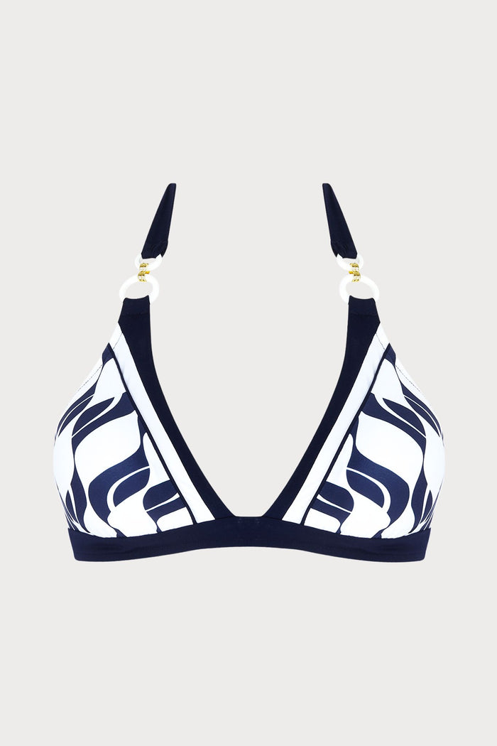 Danse des Vagues Triangle Bikini Top