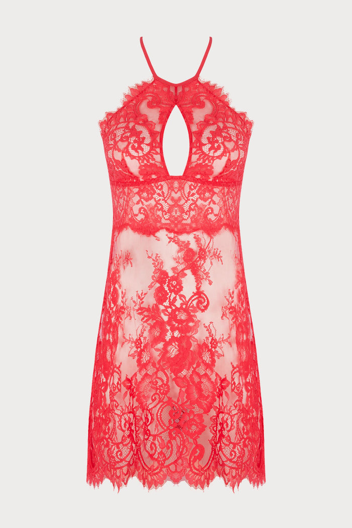 Lise Charmel Red Lace Babydoll Désirs de Venise