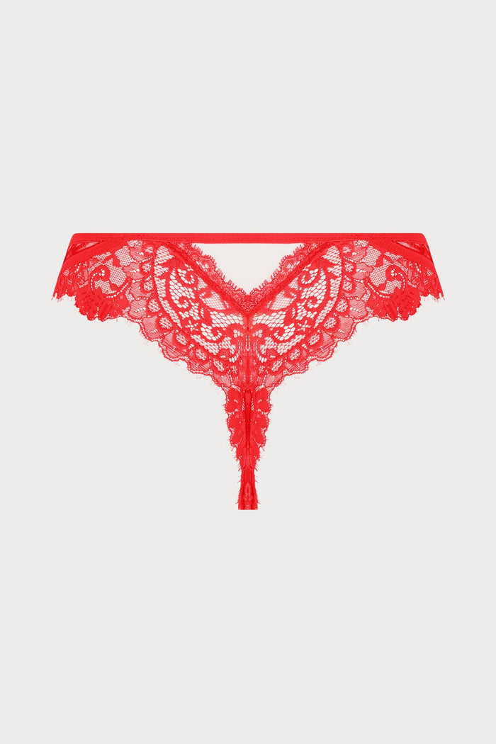 Lise Charmel Red Sexy Thong | Désirs de Venise - back
