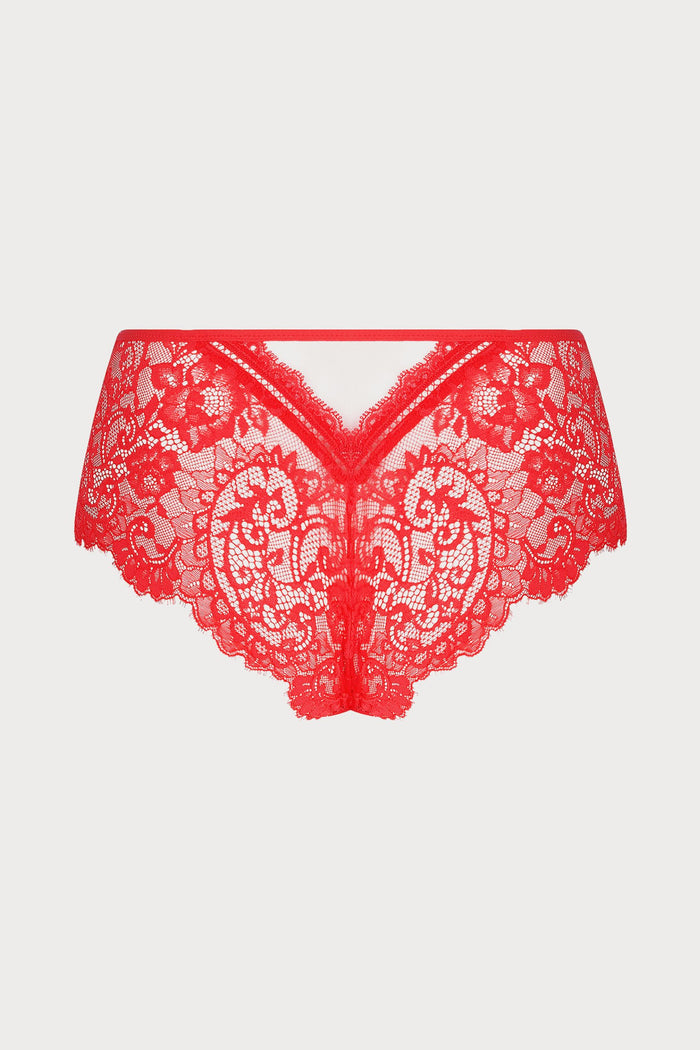 Lise Charmel Désirs de Venise Lace Shorty Grenat