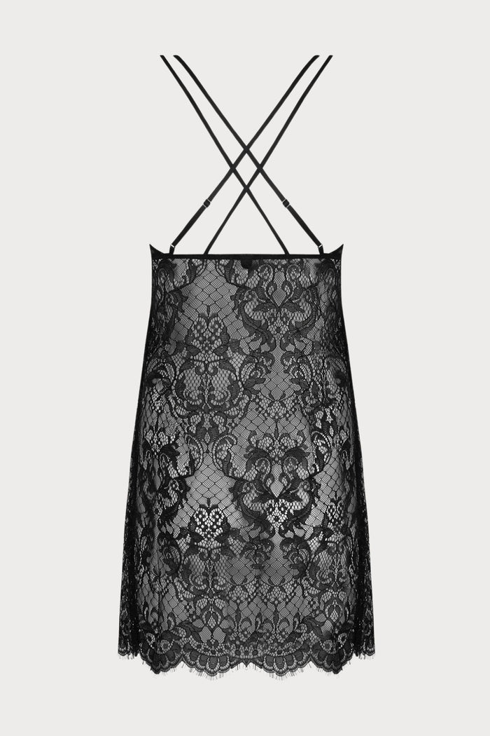 Lise Charmel Diva Glamour Babydoll in Black