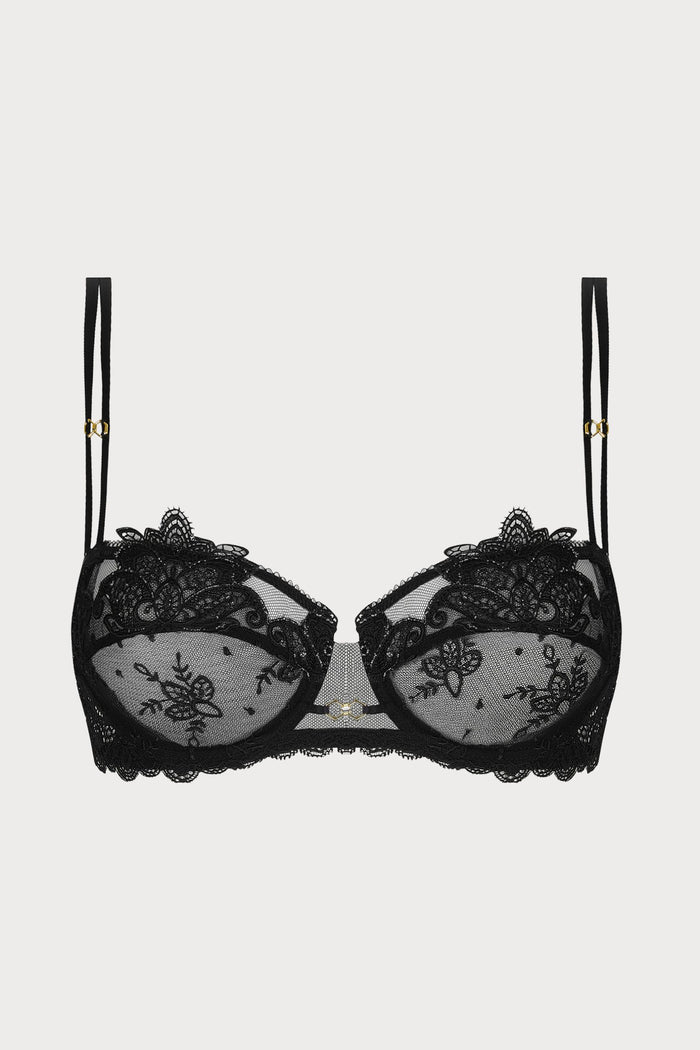 Lise Charmel Diva Glamour Half Cup Bra Black