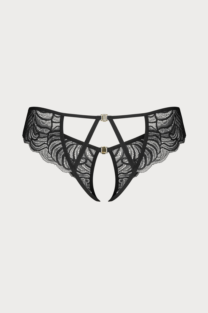 Divienne Crotchless Thong