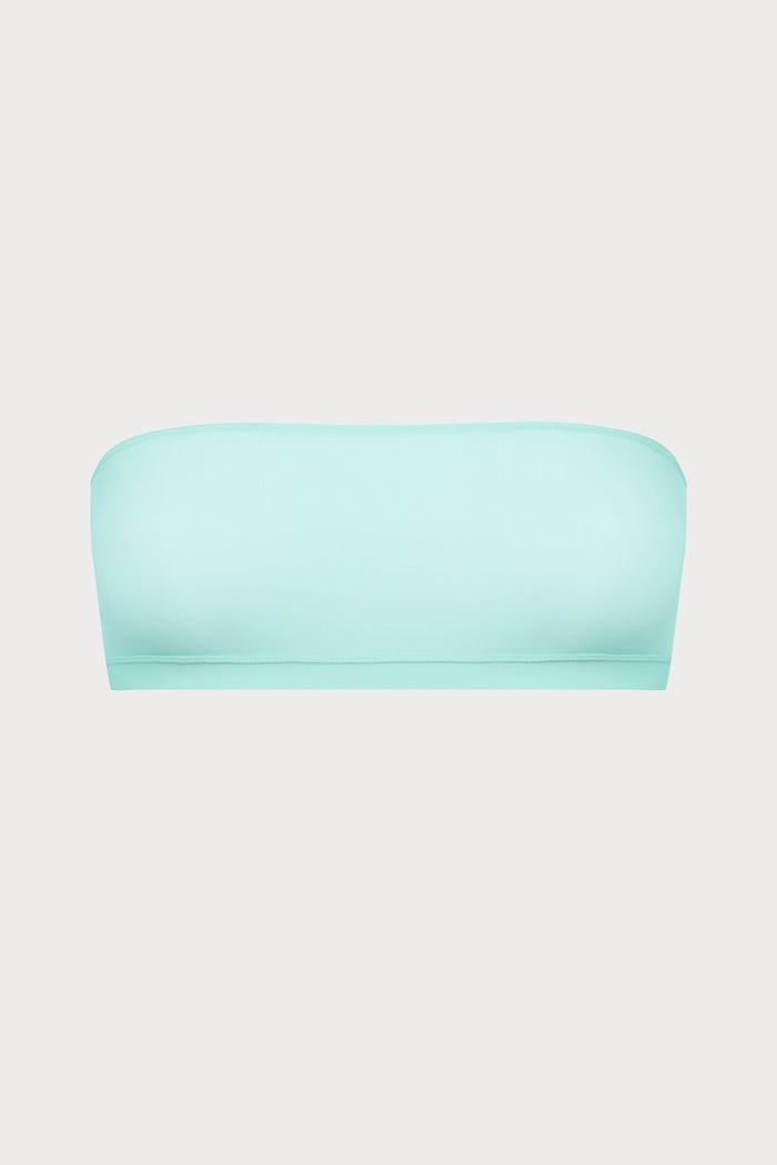 Double Sens Bandeau Bra in Celadon