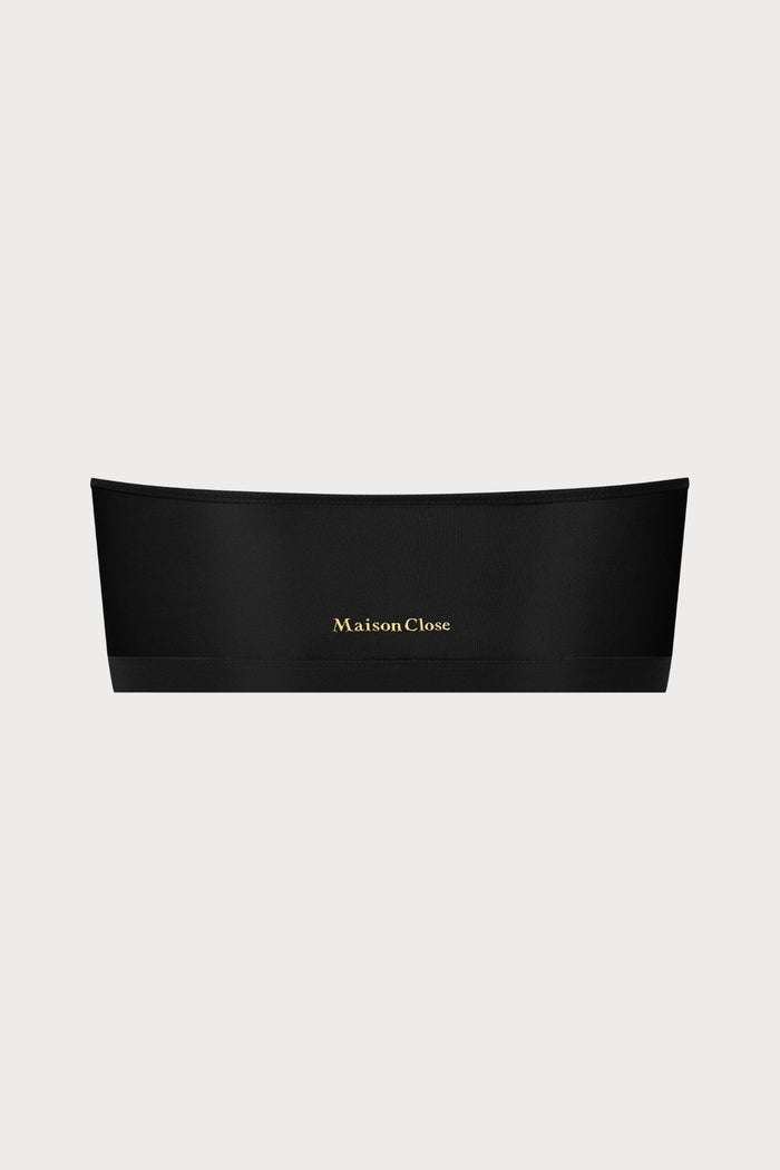 Double Sens Black Bandeau Bra