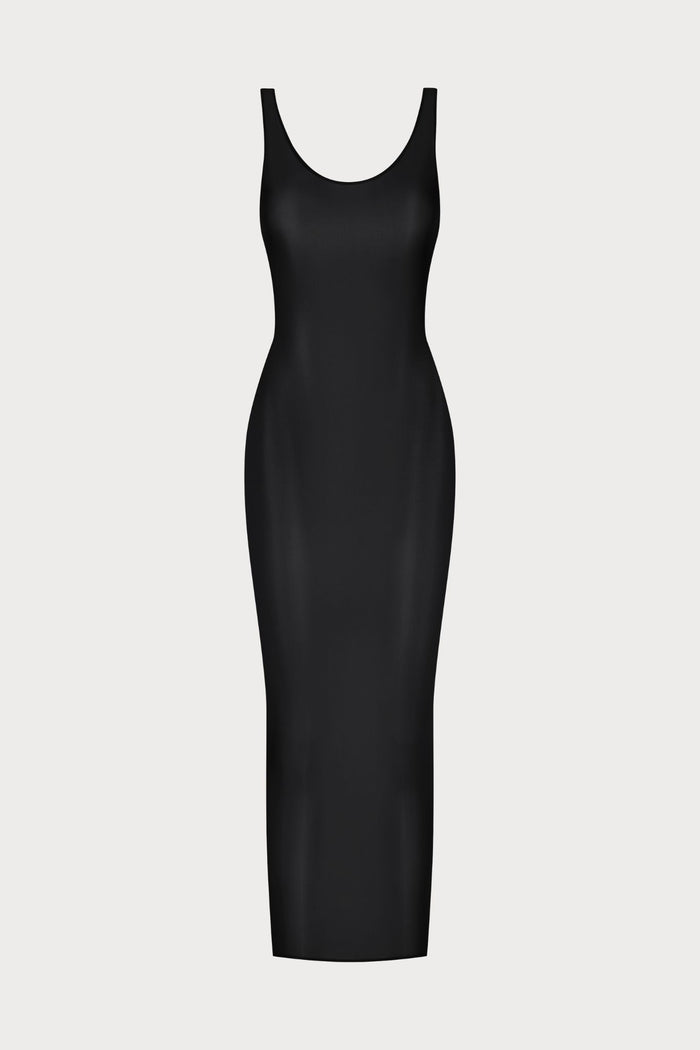 Double Sens Black Long Dress