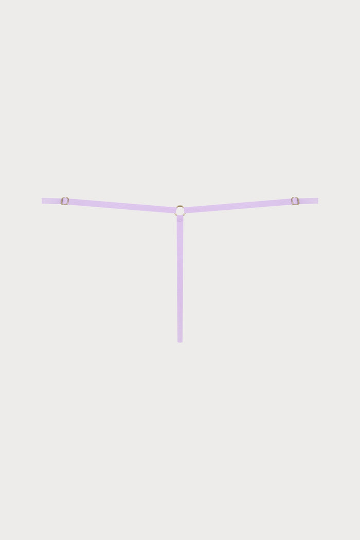 Double Sens Micro Thong in Lavender