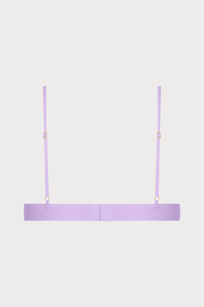 Double Sens Triangle Bra in Lavender