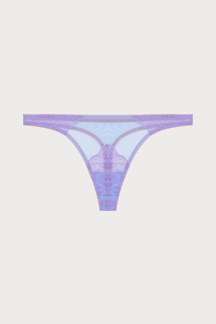 Eira Lace And Tulle Thong