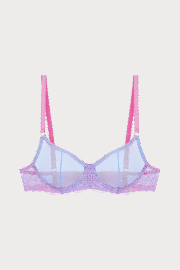 Eira Lace And Tulle Underwire Bra