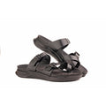 Embrace : Black Adjustable Sandal