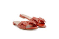Emily Red Napa Leather Flats