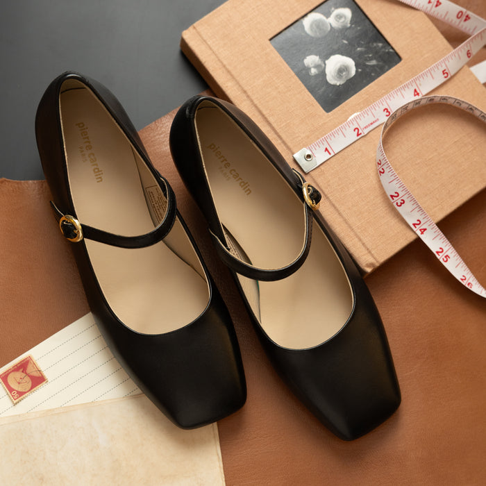 Estelle Black Mary-Janes