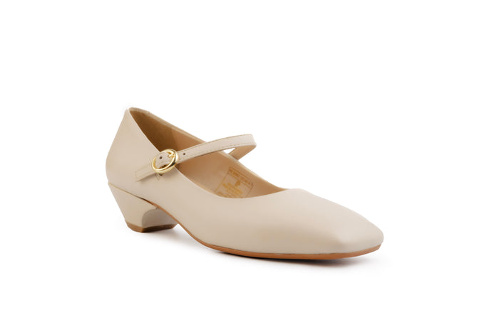 Estelle Ice-white Mary-Janes