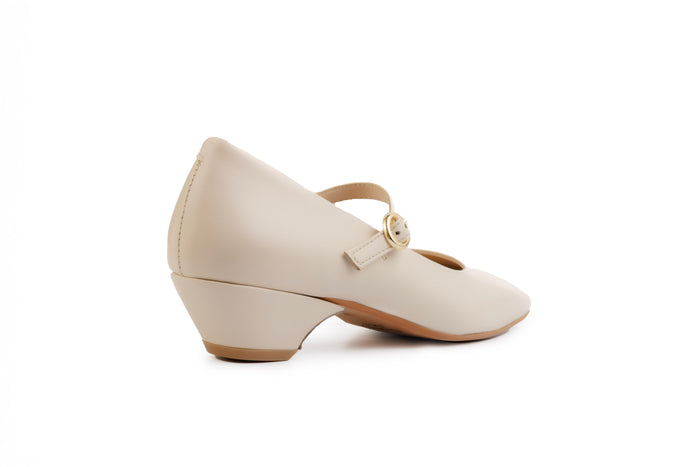 Estelle Ice-white Mary-Janes