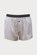 Executive Unisex Pinstripe Silk Boxer Short