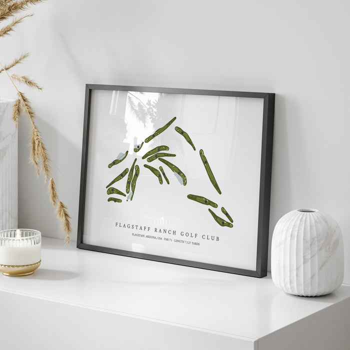 Flagstaff Ranch Golf Club | Golf Course Map | On Table