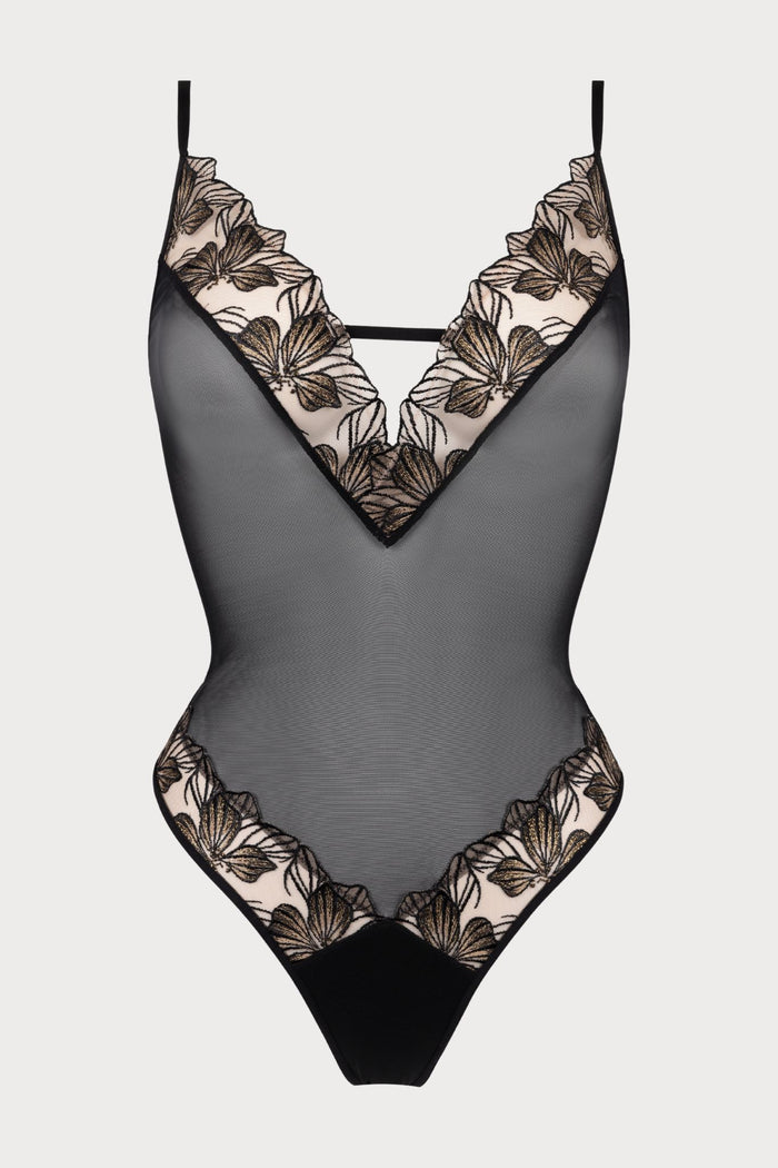 Atelier Amour Fleur Défendue Bodysuit - Naughty Knickers