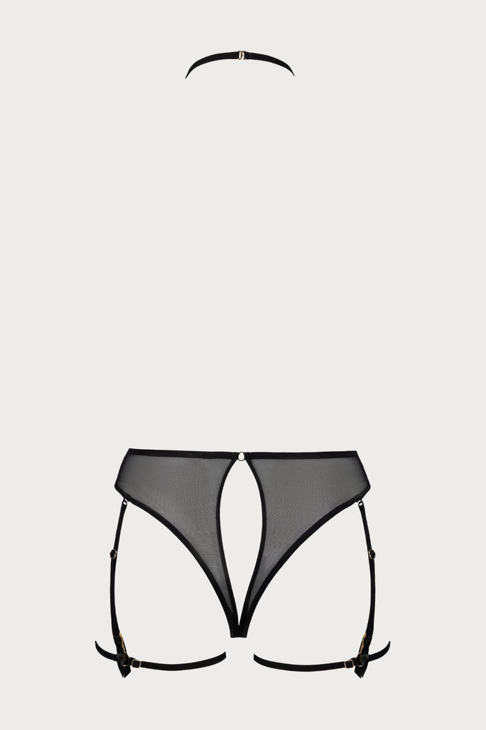 Atelier Amour Fleur Défendue Ouvert Harness - Naughty Knickers
