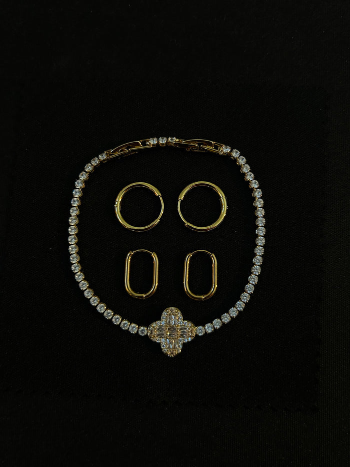 Flexagain’s Aurum Flower Bracelet Set