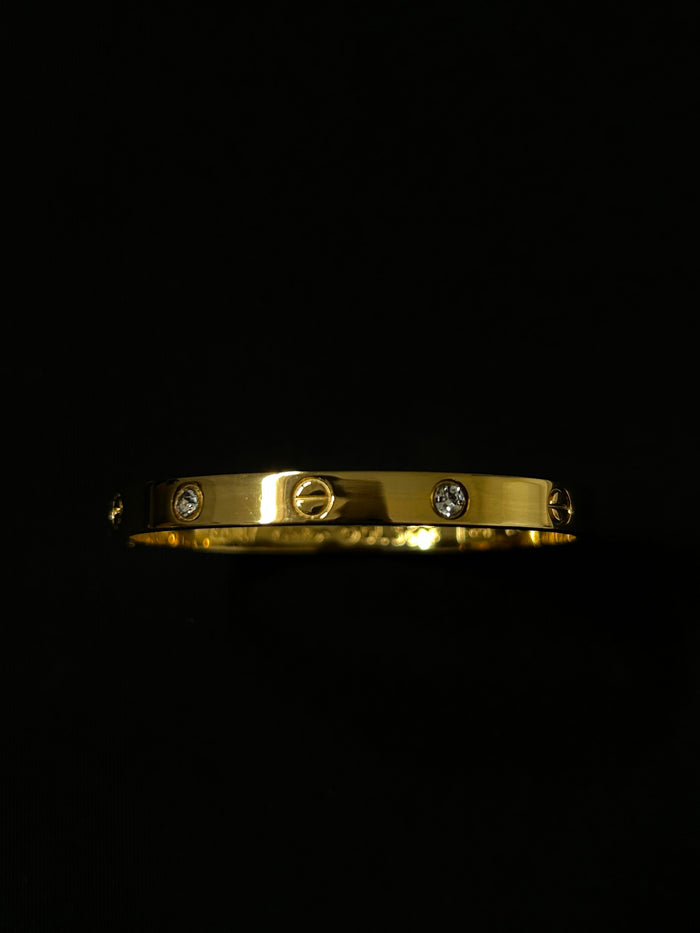 Flexagain’s Cartier Love Bracelet (18ct Gold With Zircon)
