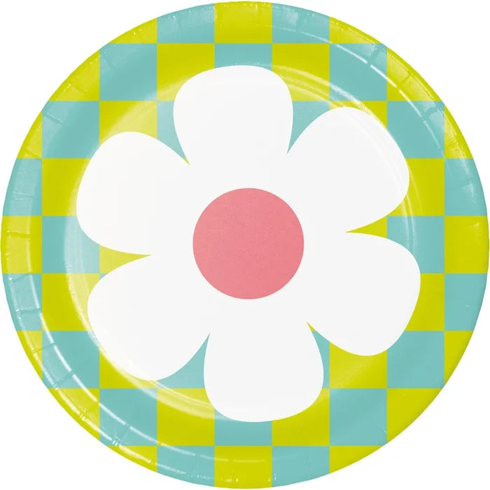 Flower Power Assorted Cake Plates