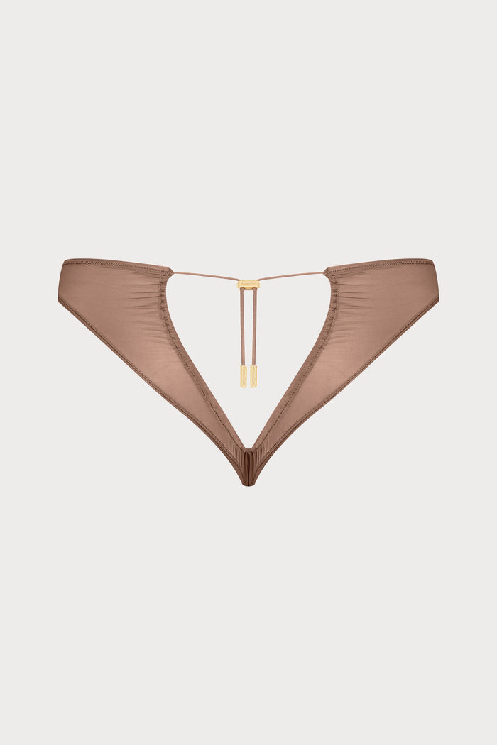 French Kiss Light Mocha Open Brief
