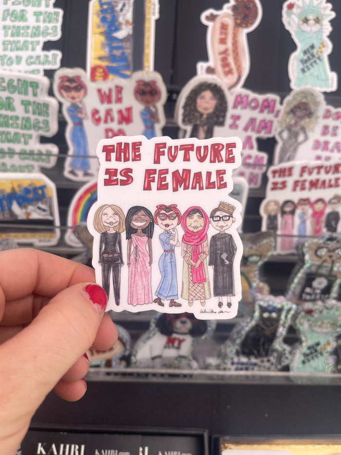 Future is Female Vinyl Sticker