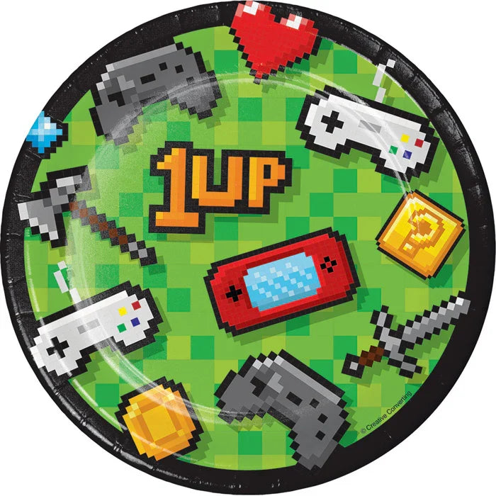 Gaming Party Dessert Plates