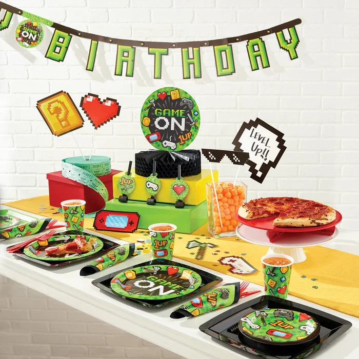 Gaming Party Dessert Plates