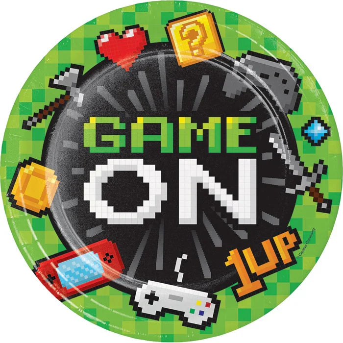 Gaming Party Large Plates