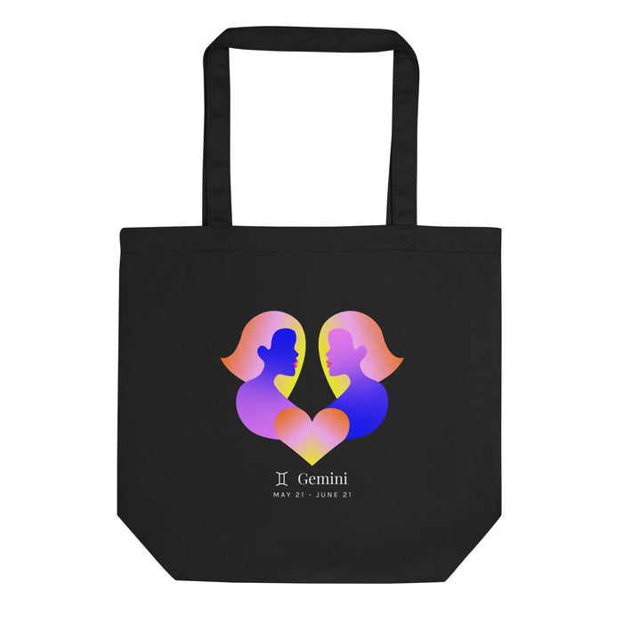Gemini Zodiac Tote Bag