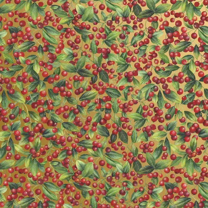 Gift Wrap - Merry Berry - 100% Recycled - Jewelry Roll