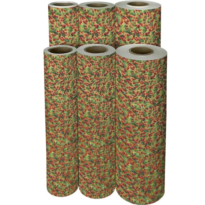 Gift Wrap - Merry Berry - 100% Recycled