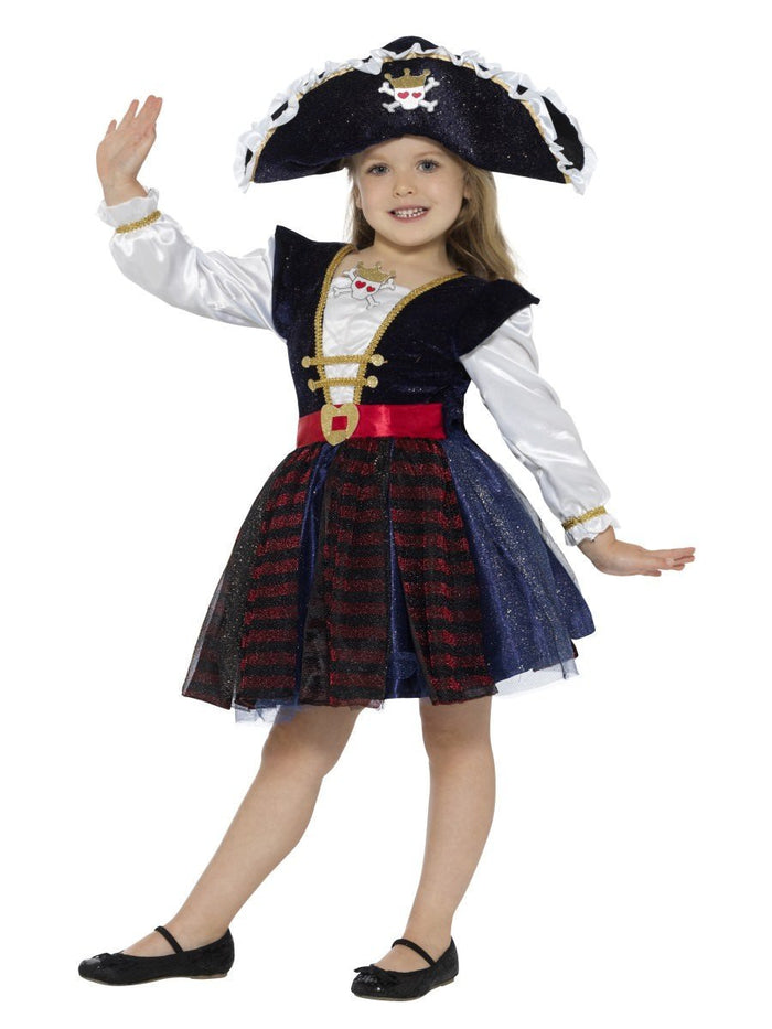 Glitter Pirate Girl Costume