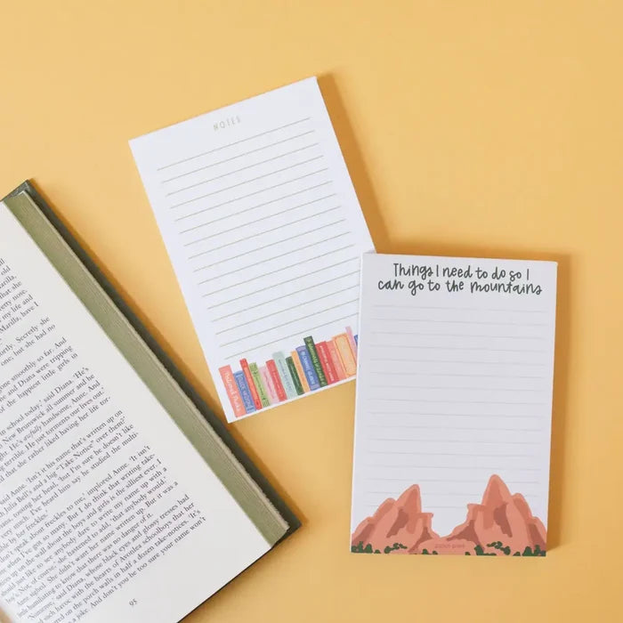Go to the Mountains 4x6 Notepad - 515652