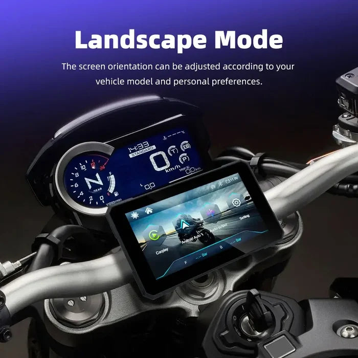 GPS navigation for motorcycles