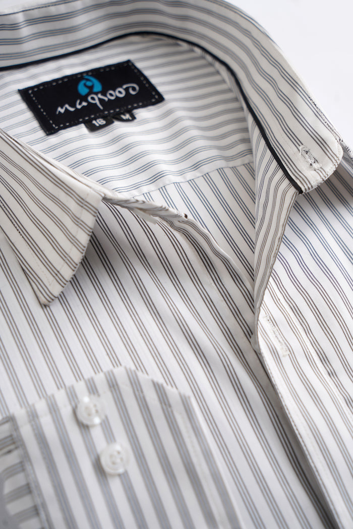 GRAY THIN LINNING SHIRT FOR MENS