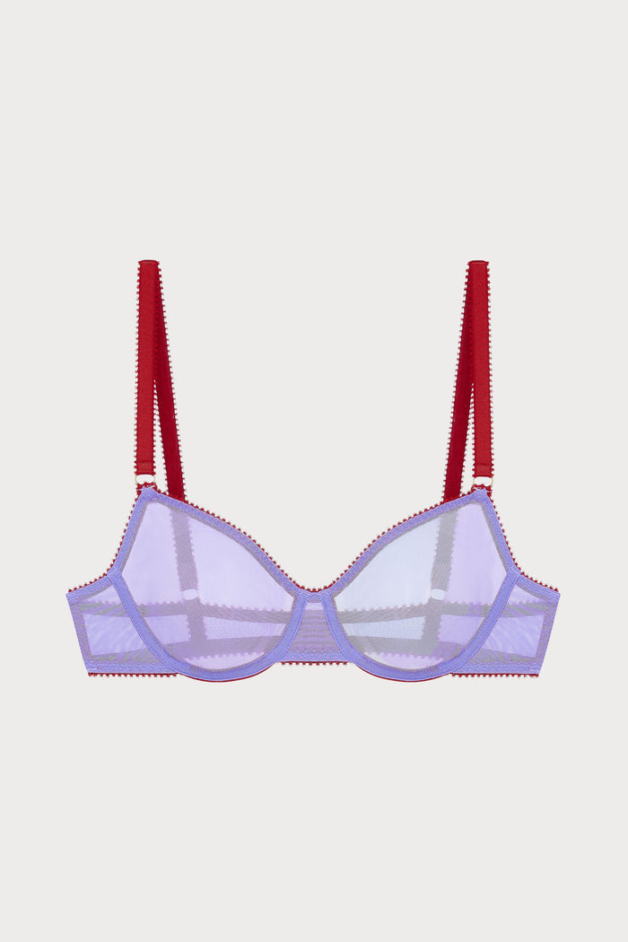 Hallie Tulle Underwire Bra