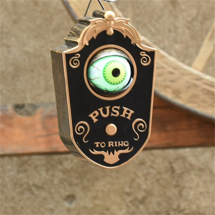 Halloween Creepy Doorbell With Rotating Eyes
