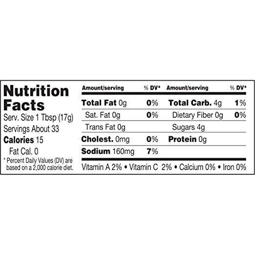 HEINZ SIMPLY TOMATO KETCHUP 19 OZ