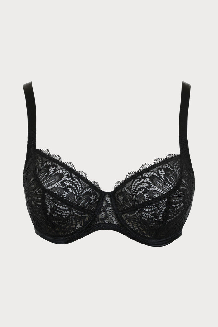 Hey Jude! Underwire Bra in Black