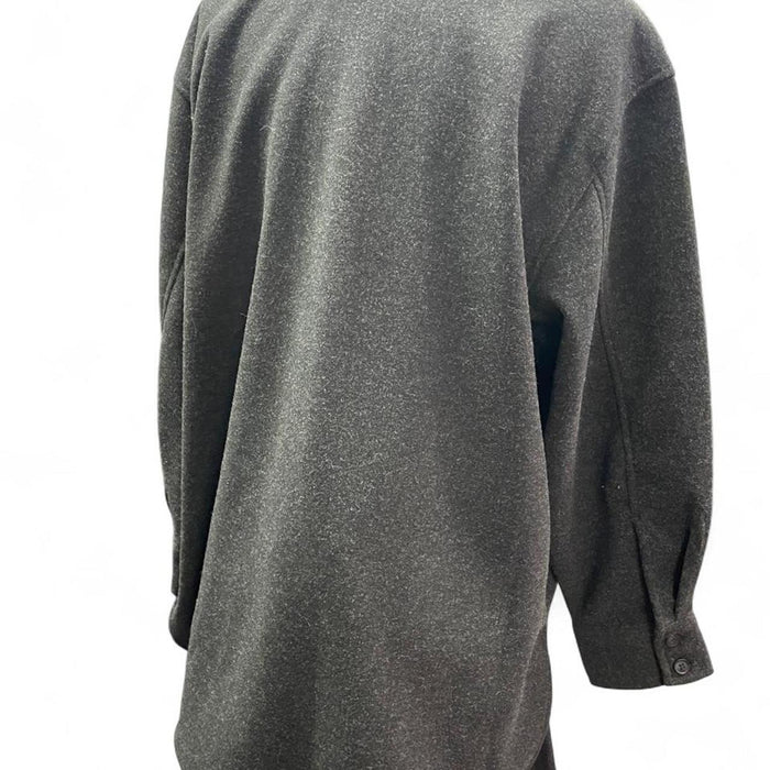 Hm grey oversized button up