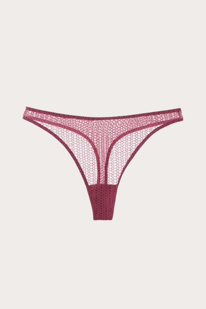 Else Honeycomb Thong